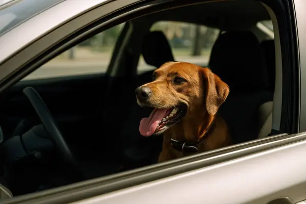 España impone multas de hasta 200.000 euros por dejar mascotas en coches calientes