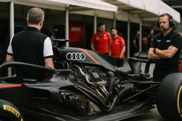 Audi presenta innovaciones motrices en la F1