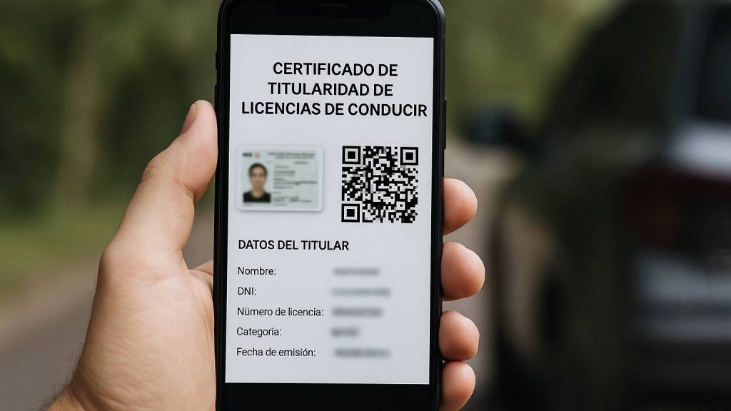 Digitalización del Certificado de Licencias de Conducir