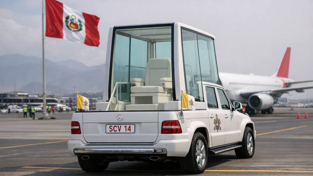 Normativa sobre circulación del papamóvil en Perú