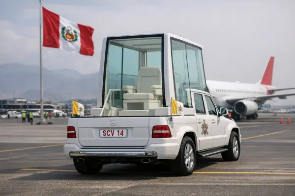 Normativa sobre circulación del papamóvil en Perú