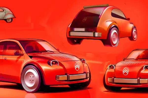 Citroën 2 CV Concept ,Prensa