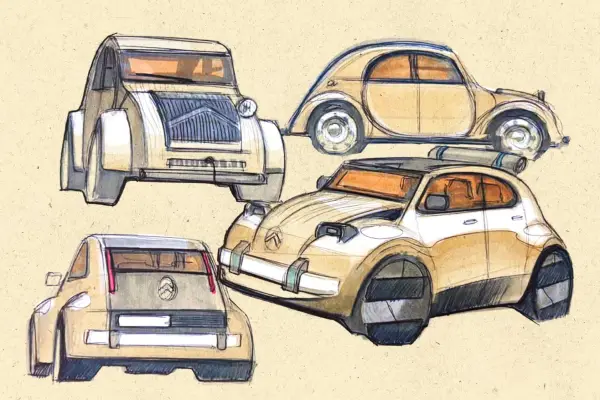 Citroën 2 CV Concept - Prensa